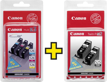 Canon CLI-526 Multipack 5-farbig