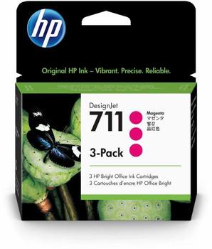 HP Nr. 711 magenta 3-pack (CZ135A)