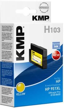 KMP H103 ersetzt HP 951XL gelb (1723,4009)