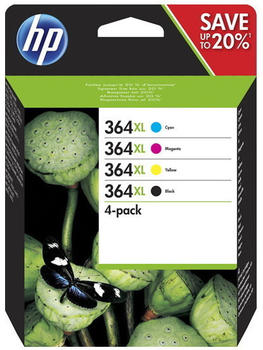 HP Nr. 364XL Multipack 4-farbig (N9J74AE)