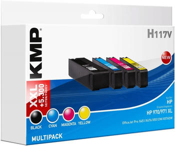 KMP H117V ersetzt HP 970 + 971XL (1902,4050)