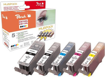 Peach PI100-293 ersetzt Canon PGI-570XL/CLI-571XL