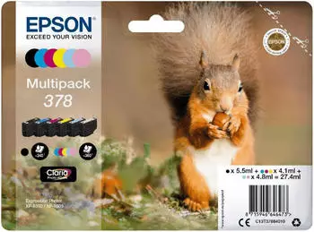 Epson 378 6-farbig Multipack (C13T37884010)