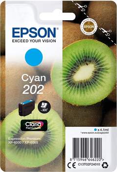 Epson 202 cyan (C13T02F24010)