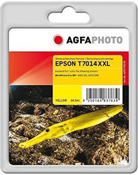 AgfaPhoto APET701YD ersetzt Epson T7014 gelb