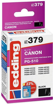 edding EDD-379 ersetzt Canon PG-510 schwarz