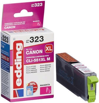 edding EDD-323 ersetzt Canon CLI-551MXL magenta