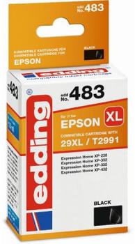 edding EDD-483 ersetzt Epson 29XL schwarz
