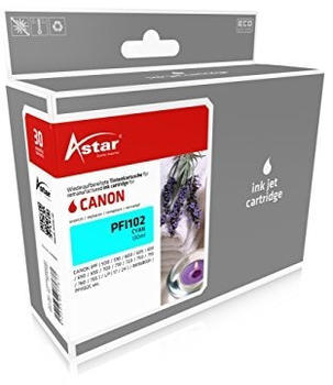 Astar AS15402 ersetzt Canon PFI-102C cyan