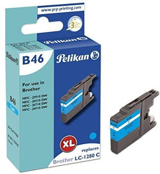 Pelikan B46 ersetzt Brother LC-1280XL cyan
