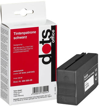 Dots Office 1747,4001 ersetzt HP 953XL schwarz