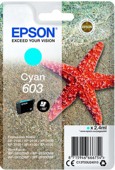 Epson 603 cyan (C13T03U24010)