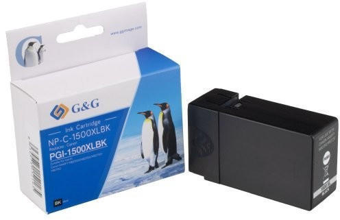 G&G 1C1500B ersetzt Canon PGI-1500XLBK schwarz