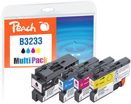 Peach 320994 ersetzt Brother LC-3233 4er Pack
