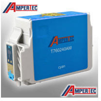 Ampertec Tinte für Epson C13T76024010 cyan