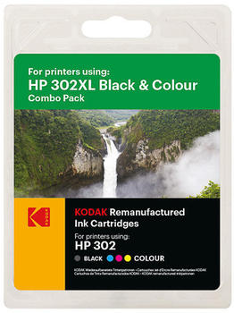 Kodak Supplies 185H030217 ersetzt HP 302XL 4-farbig