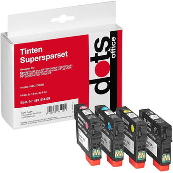 Dots Office 1621,4050 ersetzt Epson 16XL 4er Pack