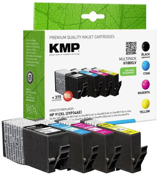 KMP H188XLV ersetzt HP 912XL 4er Pack