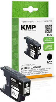 KMP B59B ersetzt Brother LC-1240BK schwarz