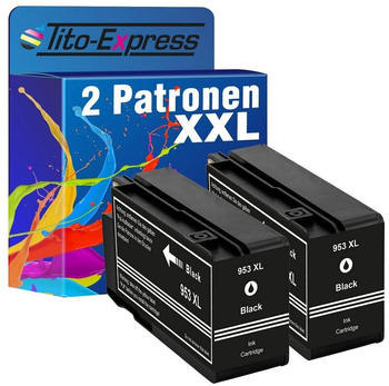 Tito-Express ersetzt HP 953XL schwarz Doppelpack