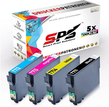 SPS Smart Print Solutions SPS ersetzt Epson T0711/T0712/T0713/T0714 5er Pack