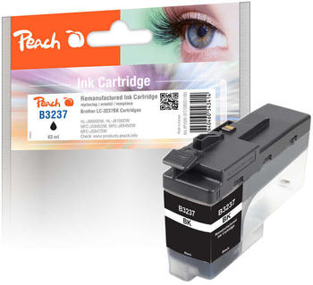 Peach ersetzt Brother LC-3237BK schwarz