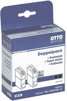 Otto Office 1518,0021-4 ersetzt Canon PGI-550PGBK XL schwarz Doppelpack
