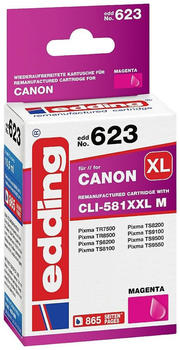edding EDD-623 ersetzt Canon CLI-581XXL M magenta