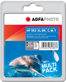 AgfaPhoto APHP953SETXL ersetzt HP 953XL 4er-Pack