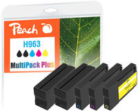 Peach 0F321745, Peach 6ZC70AE, Schwarz, Cyan, Magenta, Gelb, 30 ml, 14 ml, 4