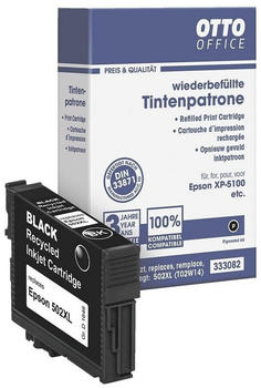 Otto Office ersetzt 502XL (T02W14) Tintenpatrone (für Epson 502XL), schwarz