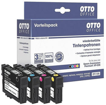 Otto Office ersetzt T2996 Tintenpatrone (4-tlg), schwarz, cyan, magenta, gelb
