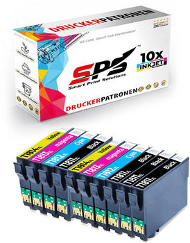 SPS Smart Print Solutions SPS S-4597 Tintenpatrone Schwarz Cyan Magenta Gelb (18XL / Expression Home XP-315)