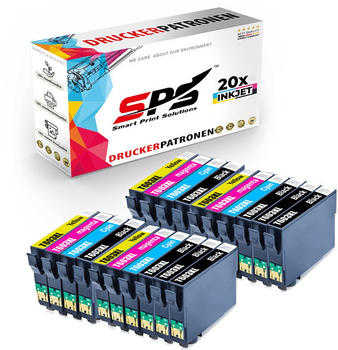 SPS Smart Print Solutions SPS S-8432 Tintenpatrone Schwarz Cyan Magenta Gelb (603XL / Expression Home XP-3100)