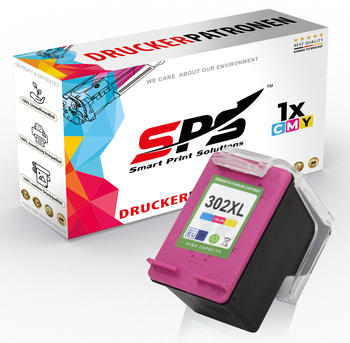 SPS Smart Print Solutions SPS Kompatibel für HP Officejet 3835 / F6U67AE / 302XL Farbig