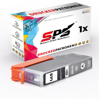 SPS Smart Print Solutions SPS Kompatibel für Canon Pixma TS 8020 Series (0335C001/CLI-571XLGY) Grau