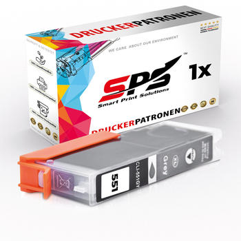 SPS Kompatibel für Canon Pixma MG6300 / 6512B001 / CLI-551GY Grau