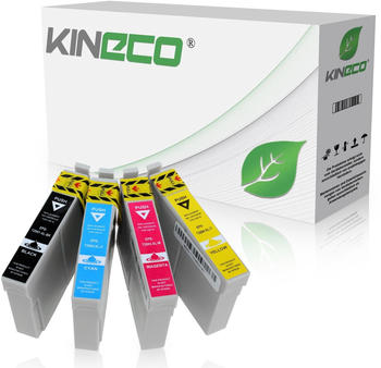 Kineco 4 Tintenpatronen kompatibel zu Epson T9071-T9074