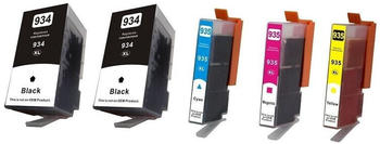 Ti-Sa 5x TOP TINTE PATRONEN für HP 934 935 XL OfficeJet Pro 6230 6820 6830c 6835