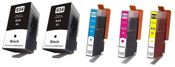 Ti-Sa 5 XXL Tinte Patrone für Drucker HP Officejet 6230 6812 6815 6820 6830 6835 6836