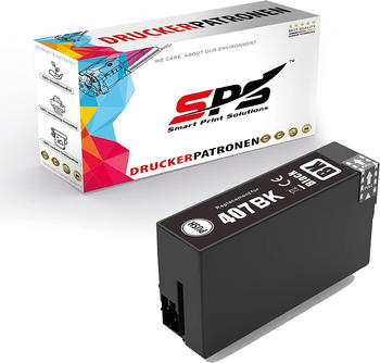 SPS Smart Print Solutions SPS Kompatibel für Epson WorkForce Pro WF 4745 / C13T07U140 / 407 Schwarz