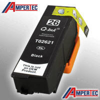 Ampertec Tinte für Epson C13T26214010 schwarz 26XL