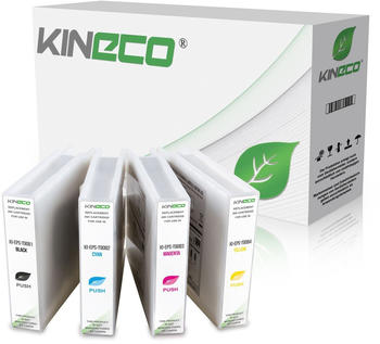 Kineco 4 Tintenpatronen kompatibel zu Epson T9081-T9084 XL