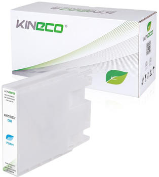 Kineco Tintenpatrone kompatibel zu Epson T9072 C13T907240 Cyan