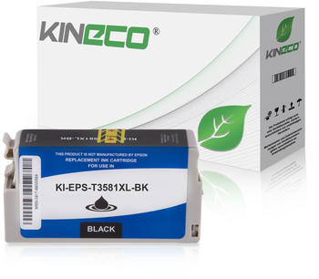 Kineco Tintenpatrone kompatibel zu Epson Pro WF4720 35 C13T35814010 XL Schwarz