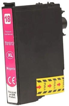 Ti-Sa 1 Tintenpatrone Druckerpatrone kompatibel zu EPSON T1813 XL MAGENTA ROT mit Chip (4060035018803)