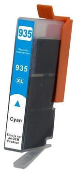 Ti-Sa 1x Patronen für HP 935 XL Cyan Blau OfficeJet Pro 6230 6800 Series 6820 6830 (4060035012641)