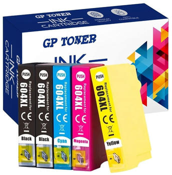 GP Toner ersetzt Epson 604XL 5er Pack