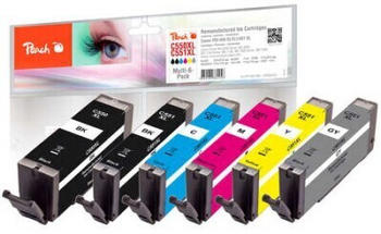 Peach PI100-368 ersetzt Canon PGI-550XL / CLI-551XL 6er Pack