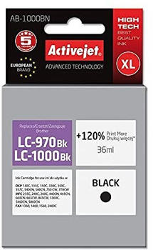 ActiveJet AB-1000BN Verwendbar für Faxgeräte Verwendbar für Multifunktionsgeräte Brother LC970/1000
